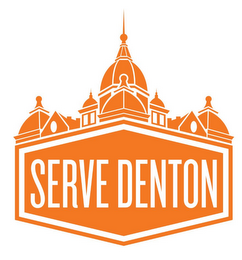SERVE DENTON logo