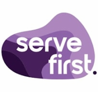 SERVE FIRST. logo