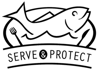 SERVE & PROTECT logo
