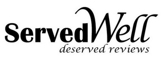 SERVEDWELL DESERVED REVIEWS logo