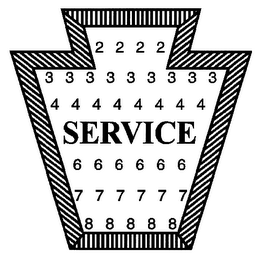 SERVICE 2 3 4 6 7 8 logo