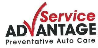 SERVICE ADVANTAGE PREVENTATIVE AUTO CARE logo