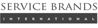 SERVICE BRANDS INTERNATIONAL logo