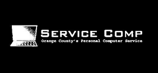 SERVICE COMP ORANGE COUNTY'S PERSONAL COMPUTER SERVICE logo