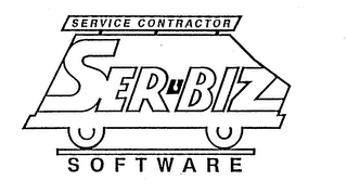 SERVICE CONTRACTOR SER-BIZ SOFTWARE logo
