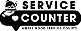 SERVICE COUNTER WHERE GOOD SERVICE COUNTS logo