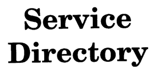 SERVICE DIRECTORY logo