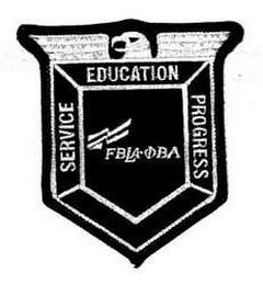 SERVICE EDUCATION PROGRESS FBLA B logo