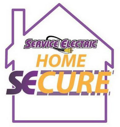 SERVICE ELECTRIC HOME SECURE logo