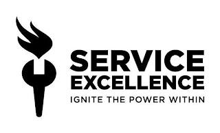SERVICE EXCELLENCE IGNITE THE POWER WITHIN logo