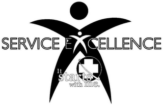 SERVICE EXCELLENCE IT STARTS WITH ME. logo
