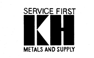 SERVICE FIRST METALS AND SUPPLY KH logo