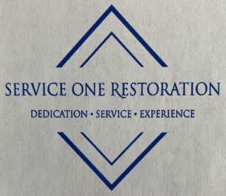 SERVICE ONE RESTORATION DEDICATION SERVICE EXPERIENCE logo