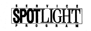 SERVICE SPOTLIGHT PROGRAM logo