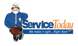 SERVICE TODAY WE MAKE IT RIGHT...RIGHT NOW! logo