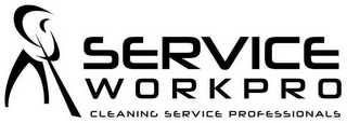 SERVICE WORK PRO CLEANING SERVICE PROFESSIONALS logo