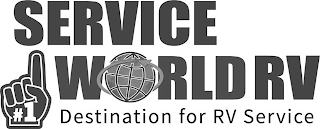 SERVICE WORLD RV DESTINATION FOR RV SERVICE #1 logo