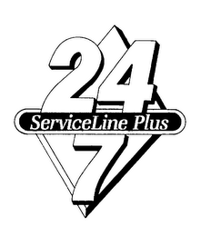 SERVICELINE PLUS 24 7 logo