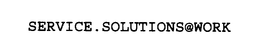 SERVICE.SOLUTIONS@WORK logo