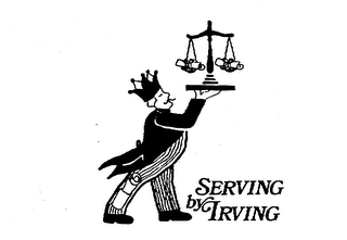 SERVING BY IRVING logo