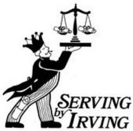 SERVING BY IRVING logo