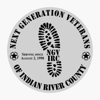 SERVING SINCE AUGUST 2, 1990 NGV IRC NEXT GENERATION VETERANS OF INDIAN  RIVER COUNTY logo