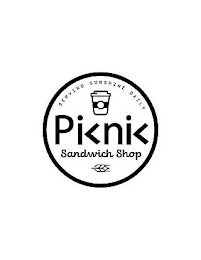 SERVING SUNSHINE DAILY PIKNIK SANDWICH SHOP logo