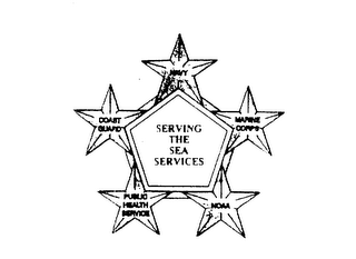 SERVING THE SEA SERVICES logo