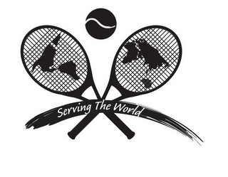 SERVING THE WORLD logo