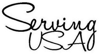 SERVING USA logo