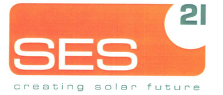 SES 21 CREATING SOLAR FUTURE logo