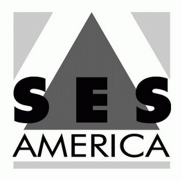 SES AMERICA logo
