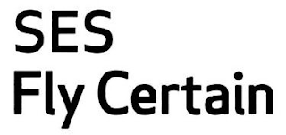 SES FLY CERTAIN logo