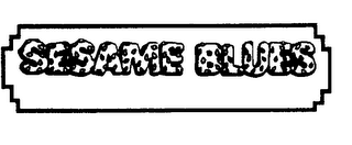 SESAME BLUES logo