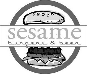 SESAME BURGERS & BEER logo