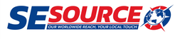 SESOURCE, OUR WORLDWIDE REACH, YOUR LOCAL TOUCH logo