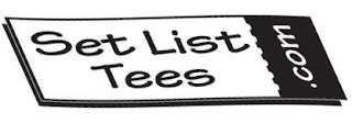 SET LIST TEES .COM logo