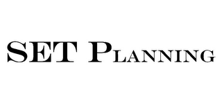 SET PLANNING logo