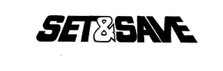 SET & SAVE logo