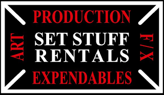 SET STUFF RENTALS PRODUCTION EXPENDABLES ART F/X logo