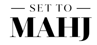 SET TO MAHJ logo
