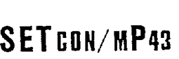 SETCON/MP43 logo