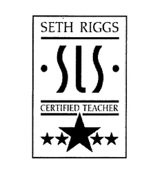SETH RIGGS SLS CERTIFIED TEACHER logo
