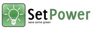 SETPOWER SAVE SOME GREEN logo