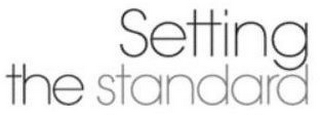 SETTING THE STANDARD logo