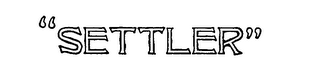 "SETTLER" logo