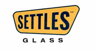 SETTLES GLASS logo