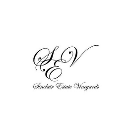 SEV SINCLAIR ESTATE VINEYARDS logo