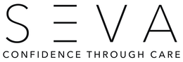 SEVA CONFIDENCE THROUGH CARE logo