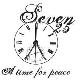 SEVEN 25 A TIME FOR PEACE logo